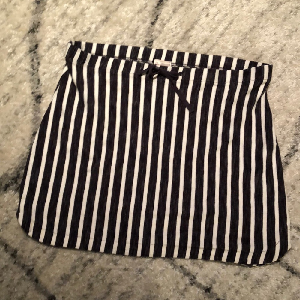 Stripped Gap skirt